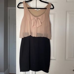 Forever 21 Black and Tan sleeveless dress